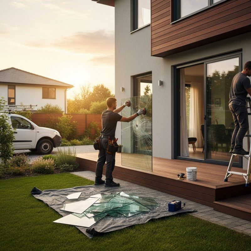 Local Home Window Glass Service pros at work